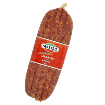Wholesale Mastro Hot Calabrese Salami 3lb- Bulk
