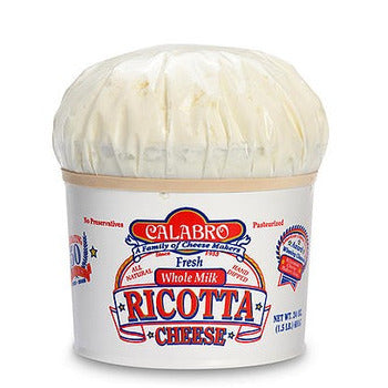 Wholesale Calabro Calabro Ricotta Hand Dipped Cone 1.5lb- Bulk