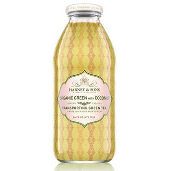 Wholesale Harney & Sons Bottled Coconut Green Tea 16oz- Bulk
