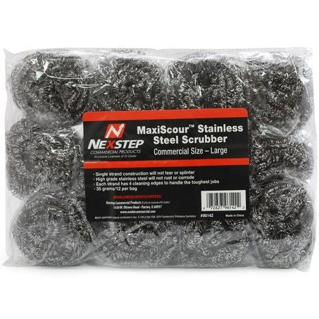 Wholesale O'Cedar Case Stainless Steel Scrubber- Bulk