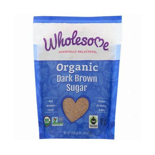 Wholesale Wholesome Sweeteners Organic Dark Brown Sugar 50lb- Bulk