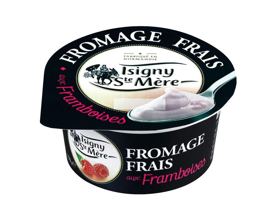 Wholesale Isigny Sainte Mère Fromage Frais Raspberry 5.3 oz- Bulk