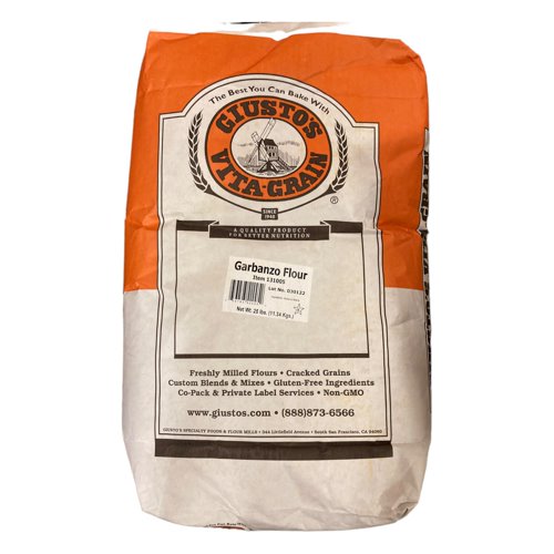 Wholesale Giusto's Vita-Grain Chic Pea Flour 25lb- Bulk