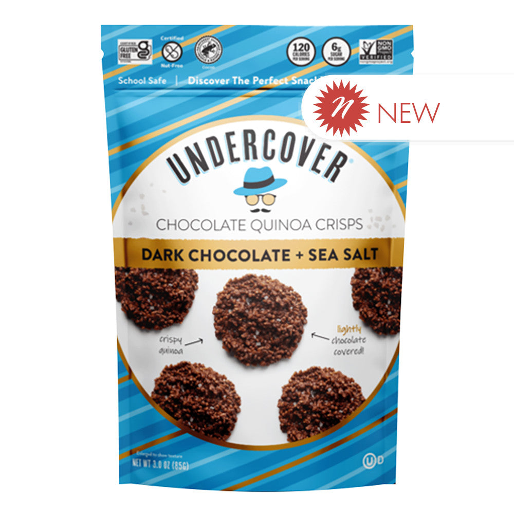 Wholesale Undercover Quinoa - Dark Chocolate Sea Salt - 3Oz- Bulk