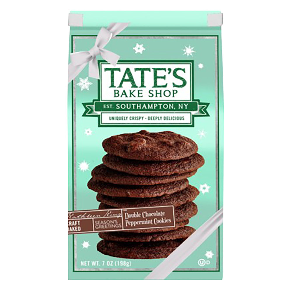 Wholesale Tate'S - Holiday - Double Chocolate Peppermint - 7Oz- Bulk