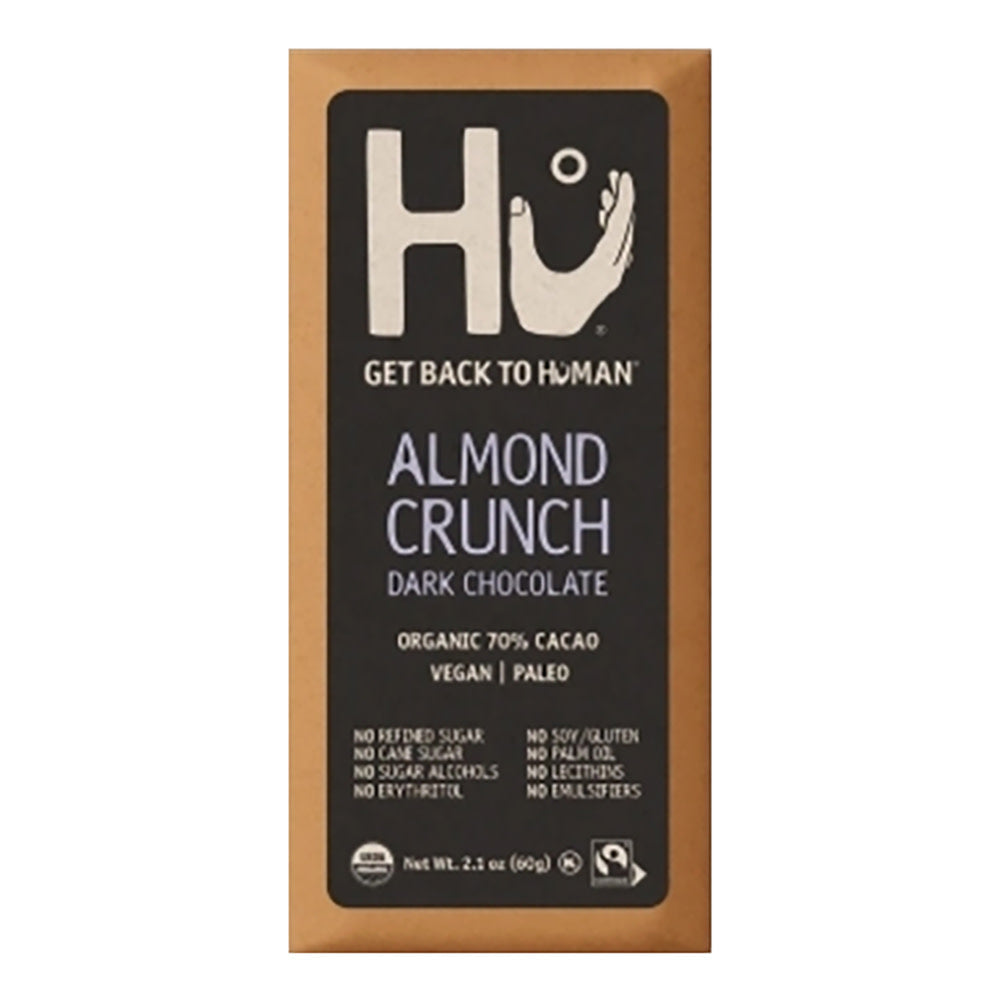 Wholesale Hu - Bar - Dark - Almond Crunch 2.1Oz- Bulk