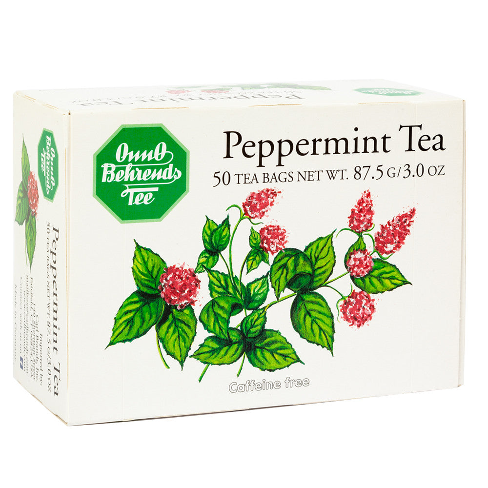 Wholesale Onno Behrends Peppermint Tea 50 Ct Box- Bulk