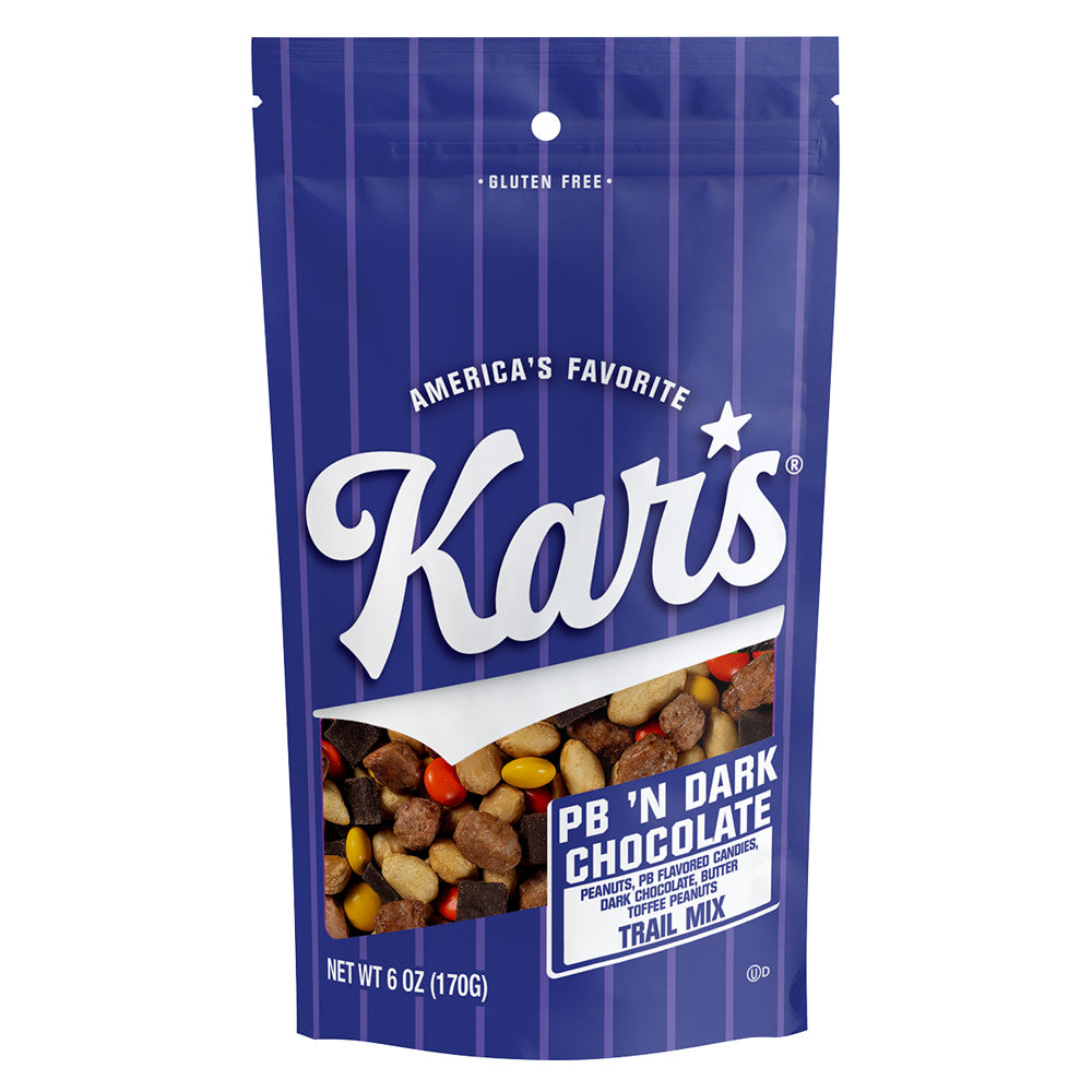 Wholesale Kar'S Nuts Peanut Butter ‘N Dark Chocolate Mix 6 Oz Bag- Bulk