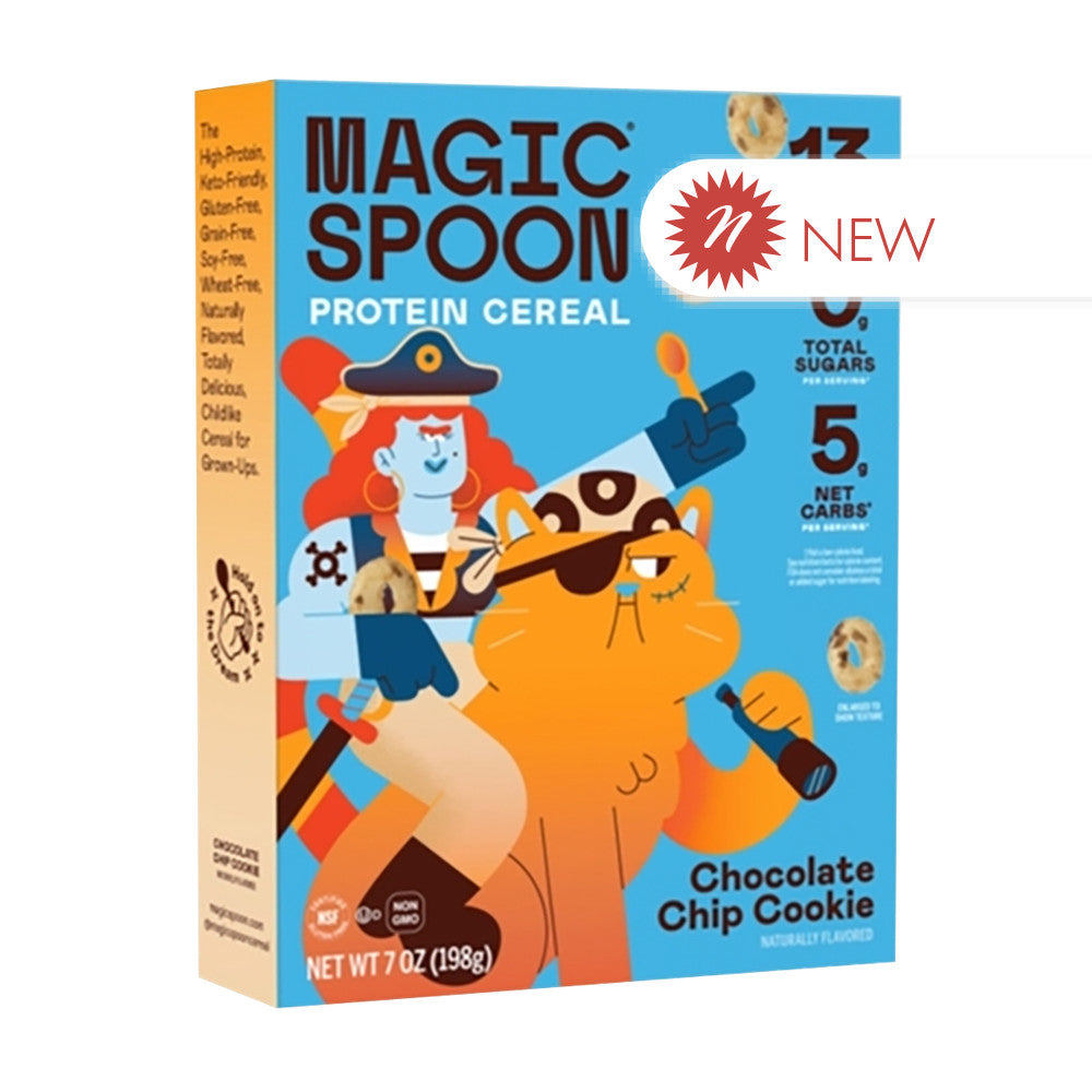 Wholesale Magic Spoon - Chocolate Chip Protein Cereal - 7Oz- Bulk