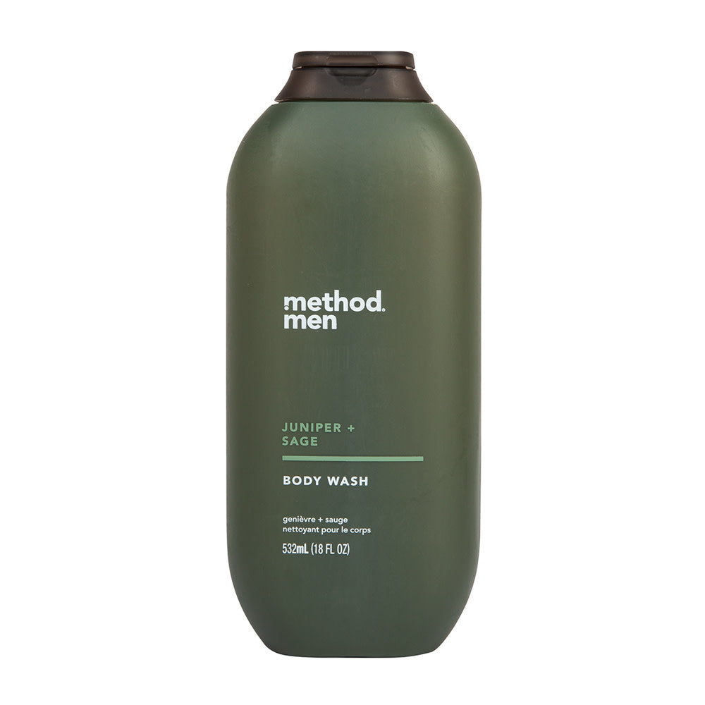 Wholesale Method Juniper & Sage Mens Body Wash 18 Oz Bottle- Bulk