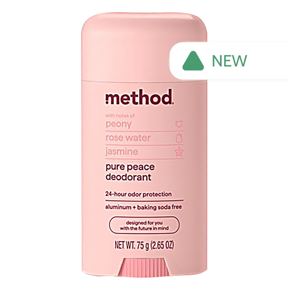 Wholesale Method - Deodornt - Pure Peace - 2.65Oz- Bulk