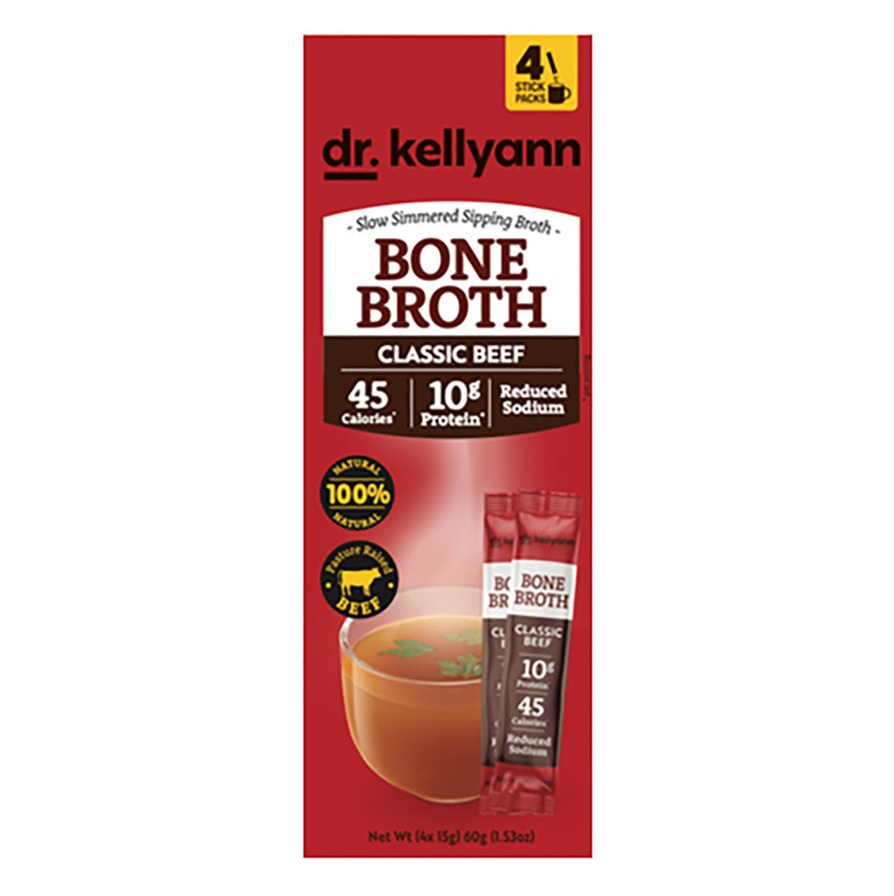 Wholesale Dr. Kellyann - Cl Beef Sip Brth(4Ct) - 1.53Oz- Bulk