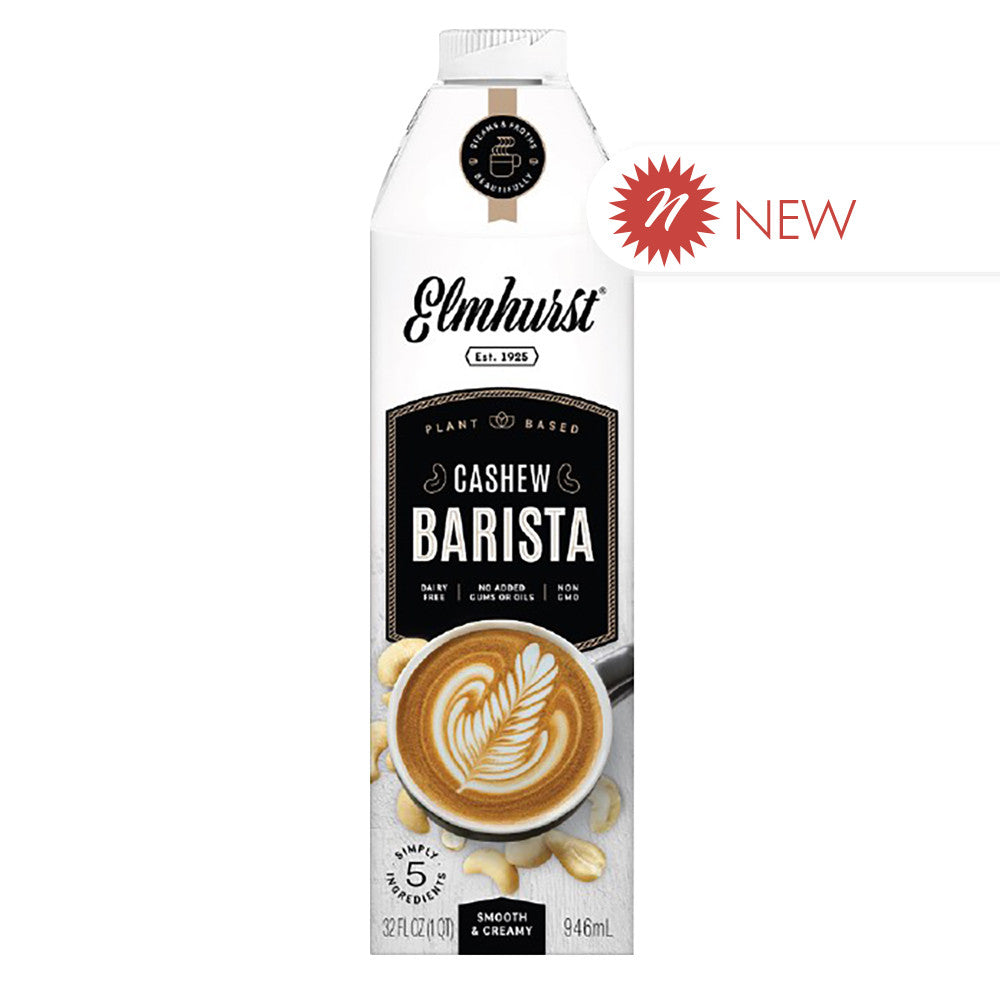 Wholesale Elmhurst - Cashew Barista - 32Oz- Bulk