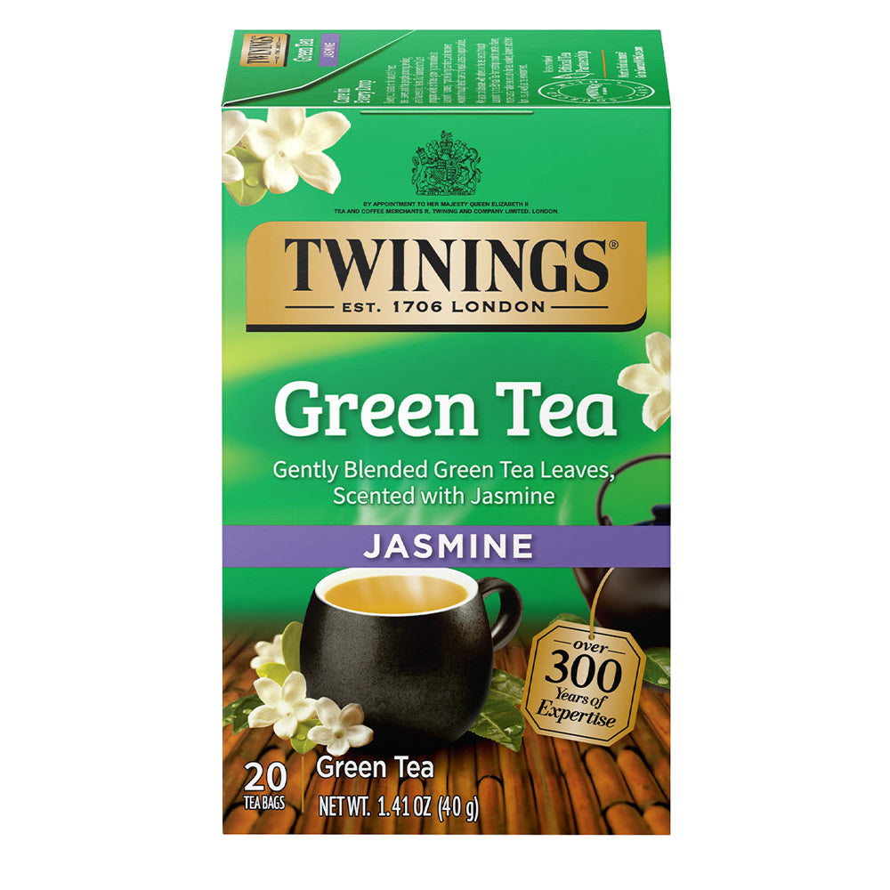 Wholesale Twinings Jasmine Green Tea 20 Ct Box- Bulk