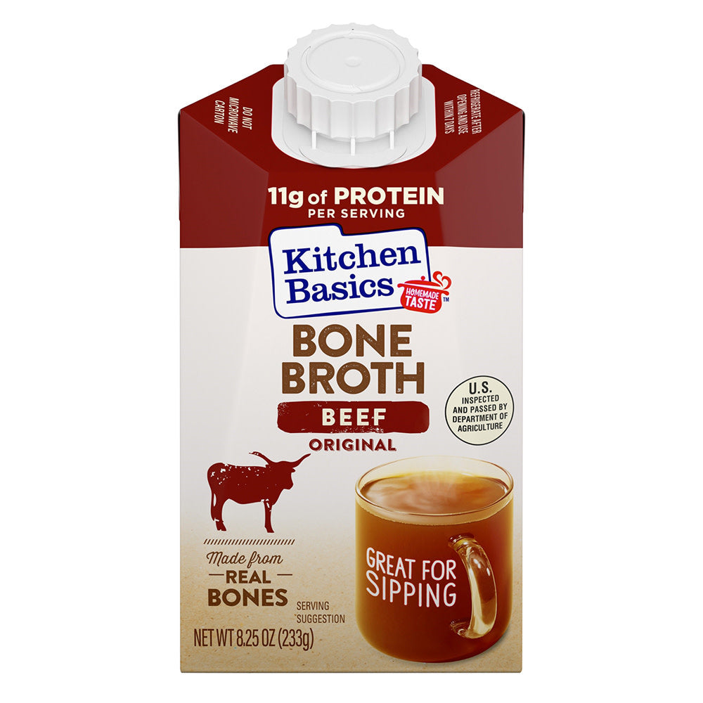 Wholesale Kitchen Basics Bone Broth Beef 8.25 Oz- Bulk