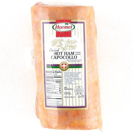 Wholesale Hormel Each Hot Ham Capocollo- Bulk