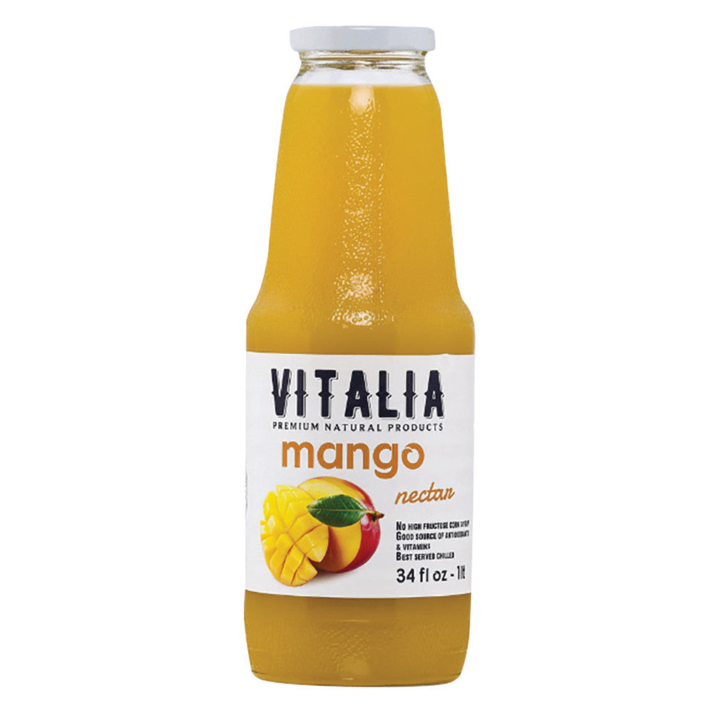 Wholesale Vitalia Mango Nectar 34 Oz Bottle- Bulk