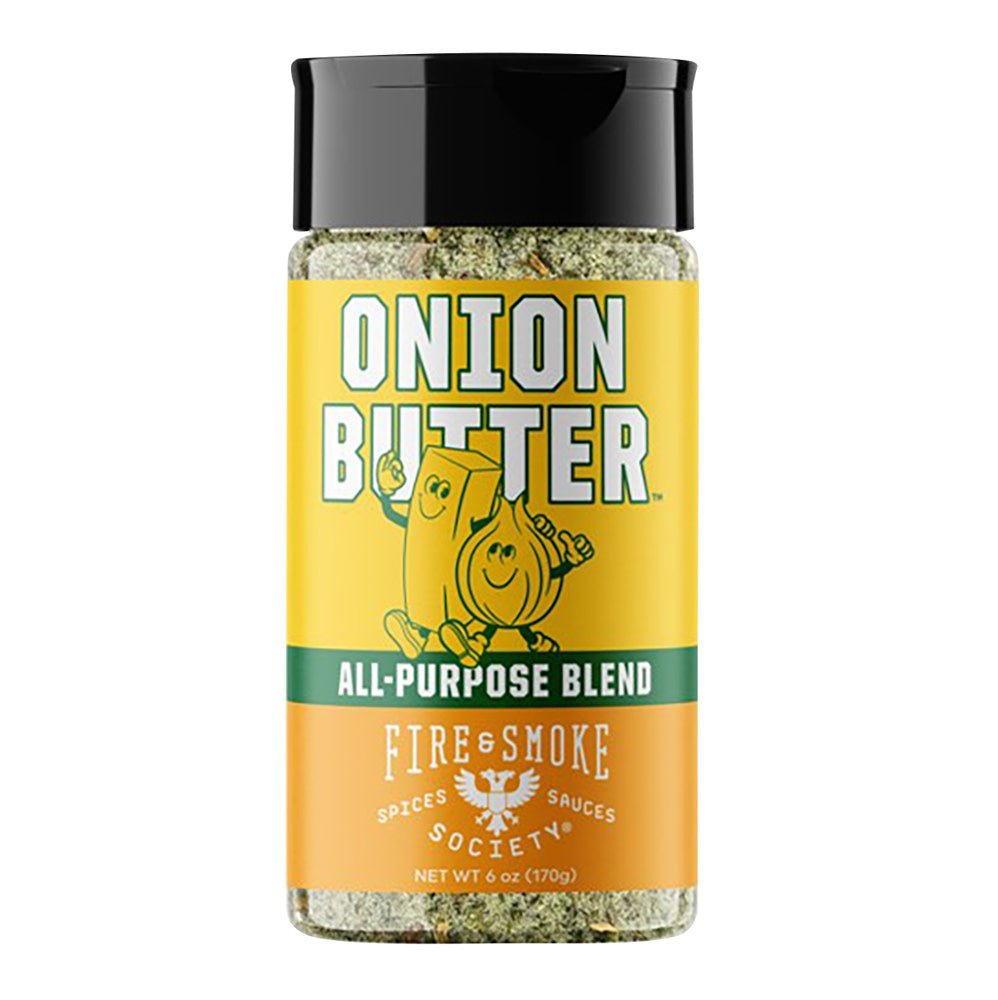 Wholesale Fire & Smoke Onion Butter Seasoning 6 Oz- Bulk