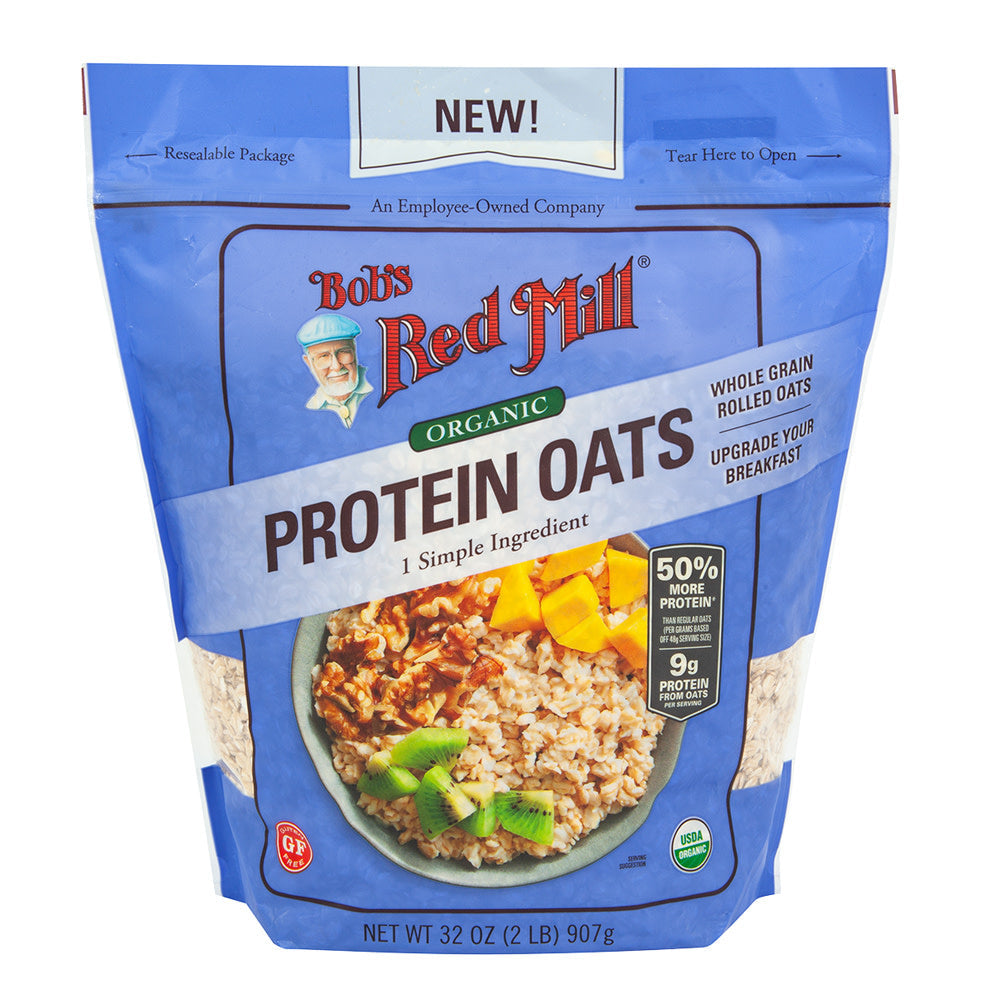Wholesale Bob'S Red Mill Organic Protein Oats 32 Oz Bag- Bulk