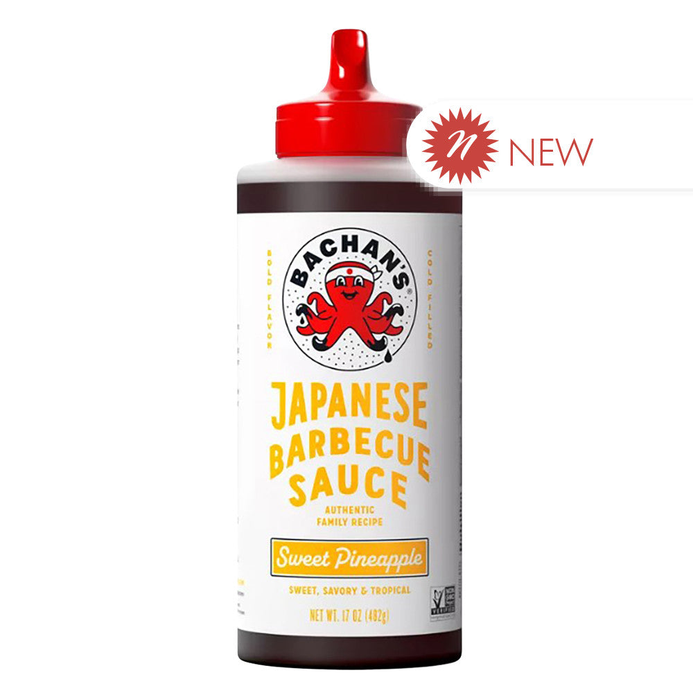 Wholesale Bachan'S - Sweet Pineapple Barbecue Sauce - 17Oz- Bulk