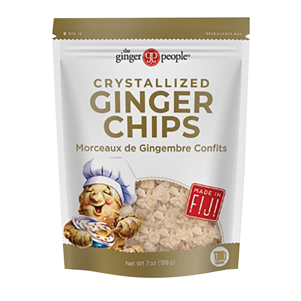 Wholesale Ginger People Crystallized Ginger Baking Chips 7 Oz Pouch- Bulk