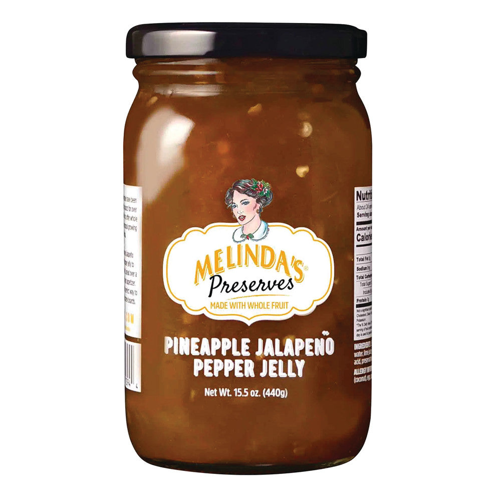 Wholesale Melinda'S Whole Fruit Pineapple Jalapeno 15.5 Oz Jar- Bulk