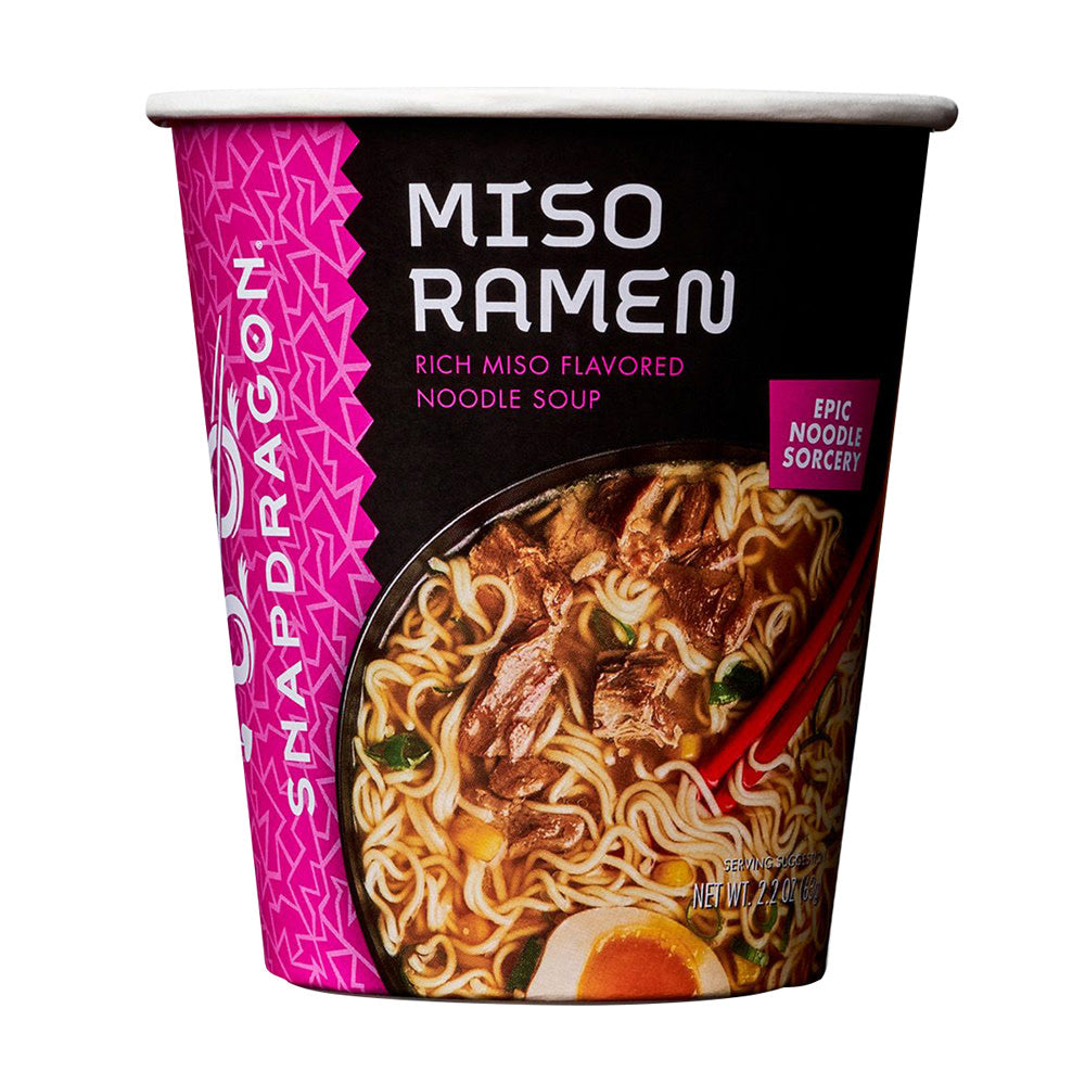 Wholesale Snapdragon Noodle Ramen Cup Miso 2.2 Oz Paper Bowl- Bulk