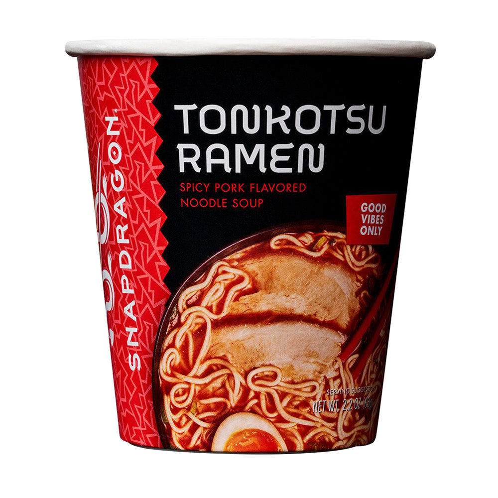 Wholesale Snapdragon Noodle Ramen Spicy Tonkotsu Cup 2.2 Oz Paper Bowl- Bulk