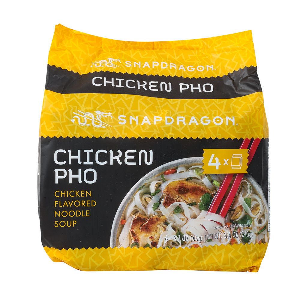 Wholesale Snapdragon Chicken Pho Noodle Soup 4 Pack 8.4 Oz- Bulk