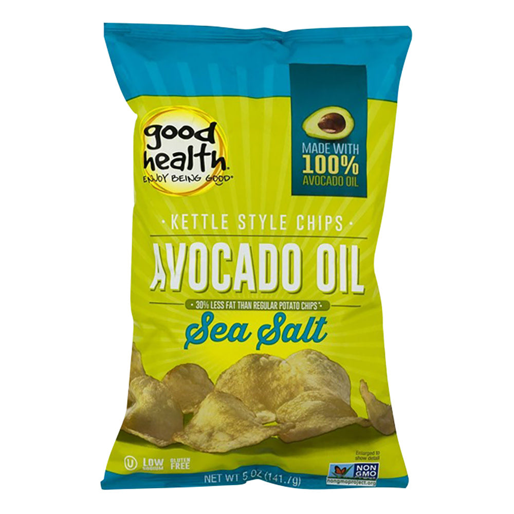 Wholesale Good Health Sea Salt Avocado Potato Chips 5 Oz Bag- Bulk