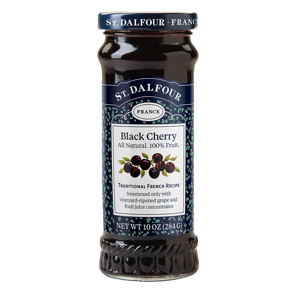 Wholesale St. Dalfour Black Cherry Preserves 10 Oz Jar- Bulk