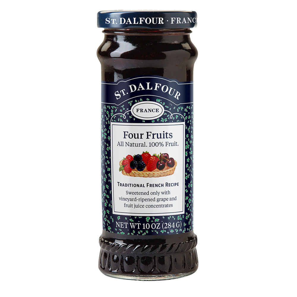 Wholesale St. Dalfour Four Fruit Preserves 10 Oz Jar- Bulk