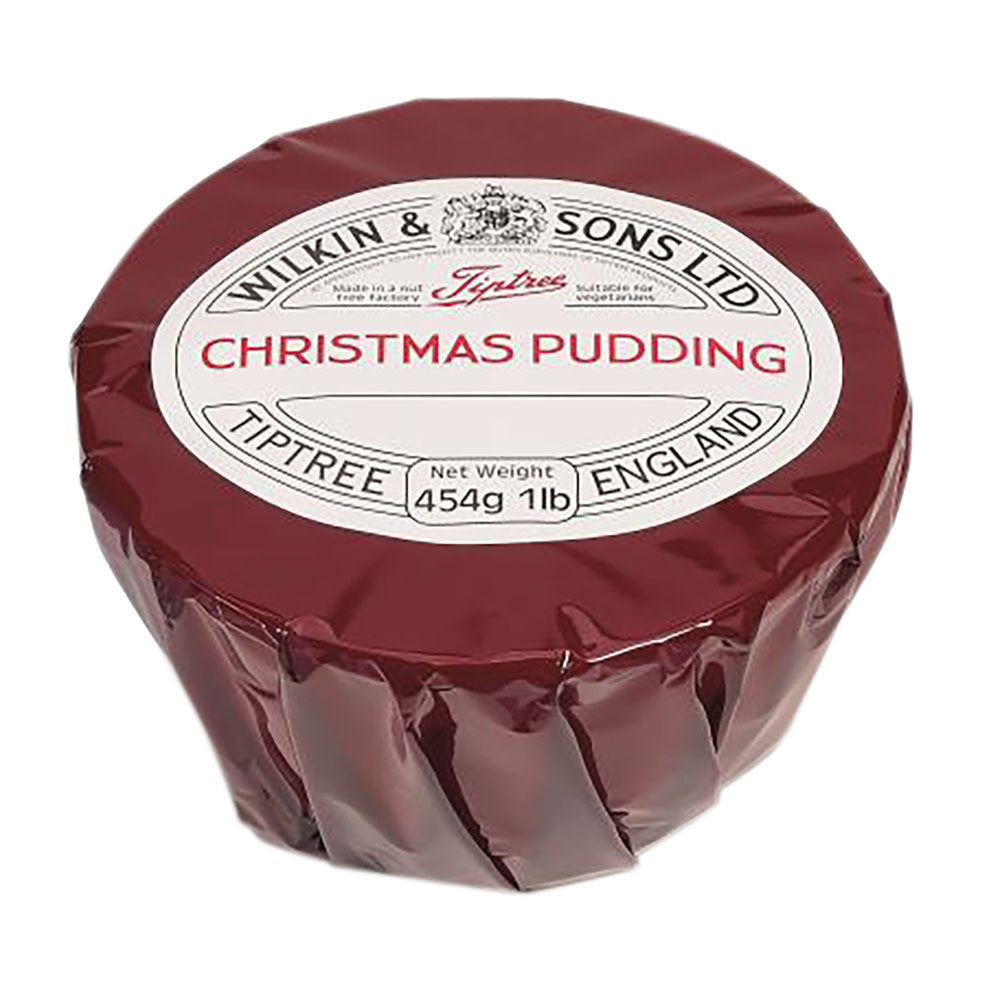 Wholesale Tiptree Christmas Pudding Cello Wrapped 1 Lb- Bulk