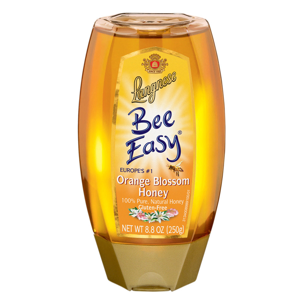 Wholesale Langnese Bee Easy Orange Blossom Honey 8.8 Oz Jar- Bulk
