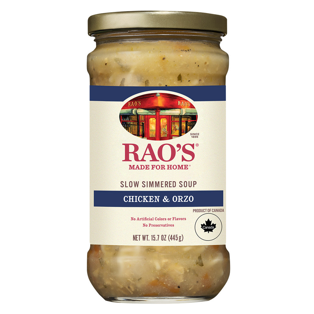 Wholesale Rao'S Made For Home Chicken & Orzo Soup 16 Oz Jar- Bulk