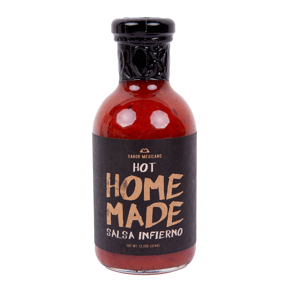 Wholesale Sabor Mexicano Hot Salsa Infierno 13.2 Oz Bottle- Bulk
