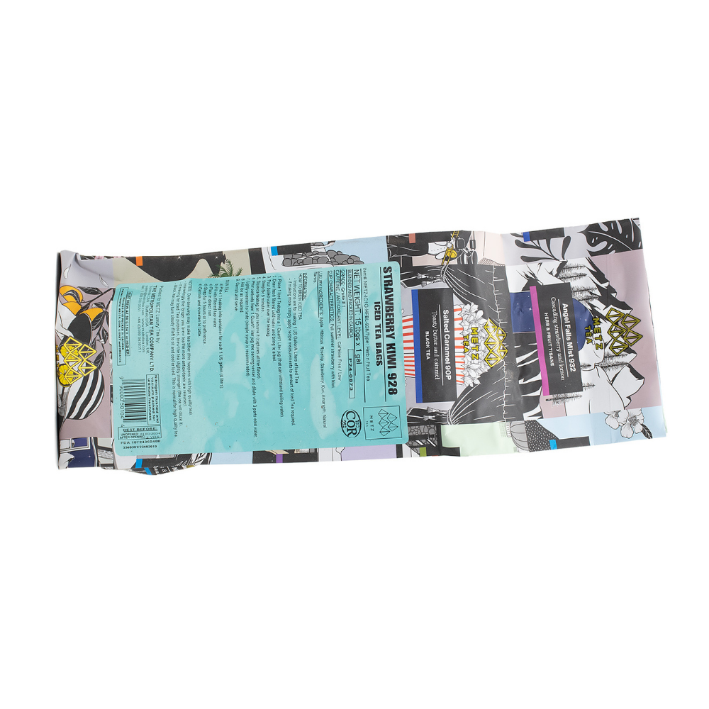 Wholesale Metz Tea Strawberry Kiwi Tea | 15 ct- Bulk