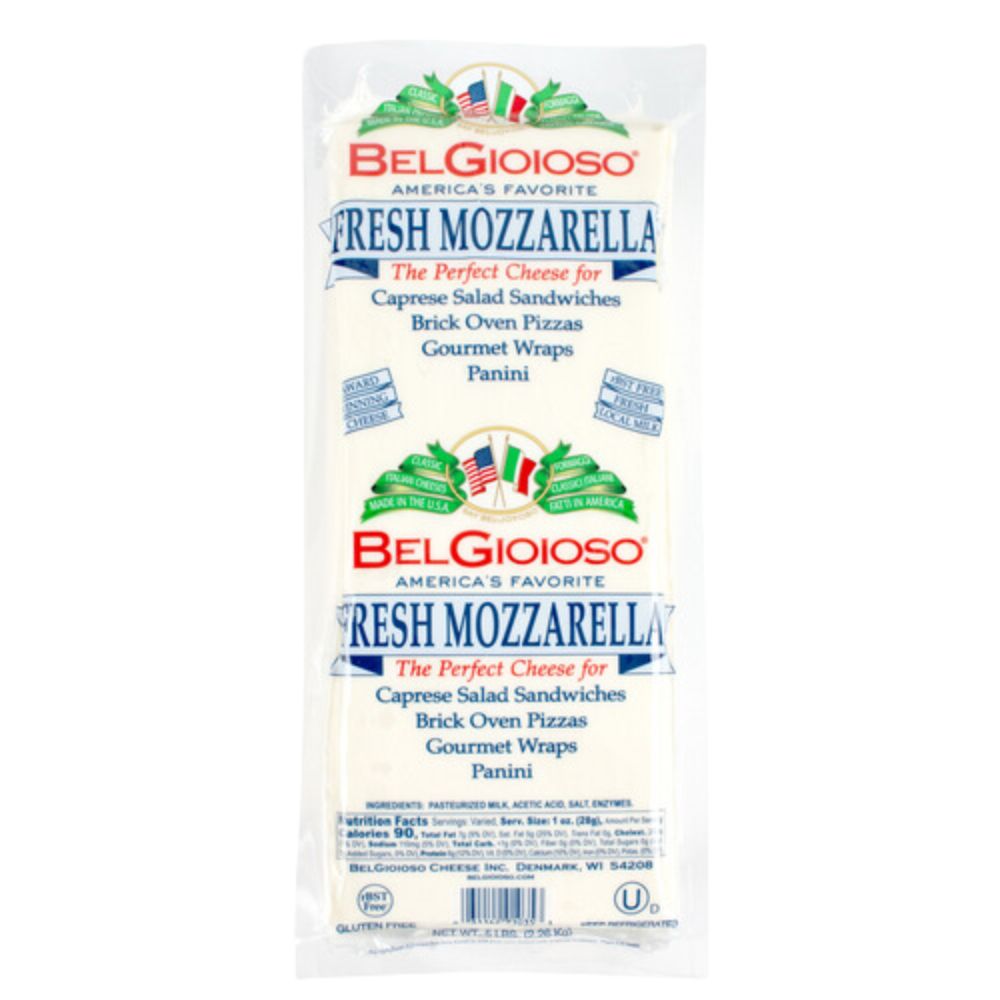 Wholesale Belgioioso Case Mozzarella Fresh Loaf- Bulk