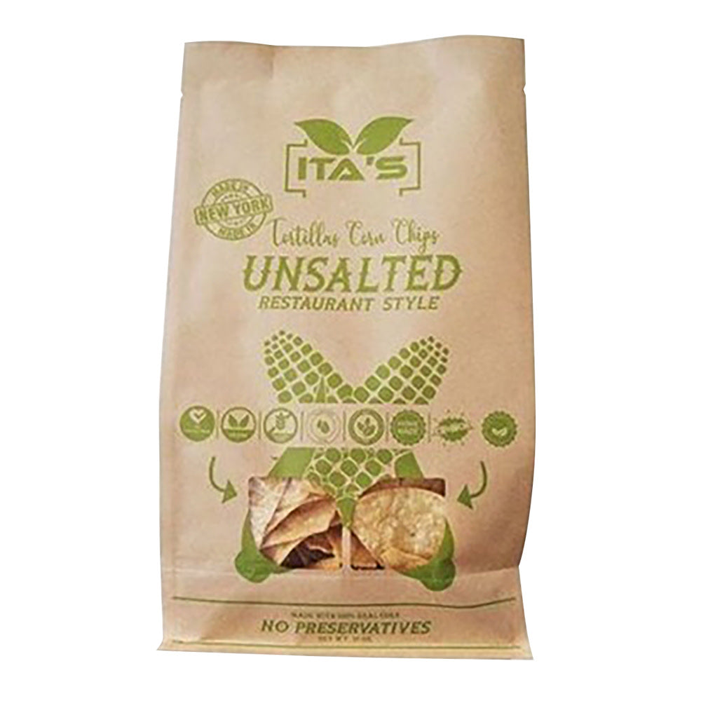 Ita’S Tortillas Unsalted Corn Chips 10 Oz Bag