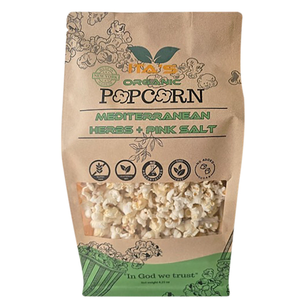 Ita'S - Popcorn - Mediterrane Herbas&Hm Slt - 4.25Oz