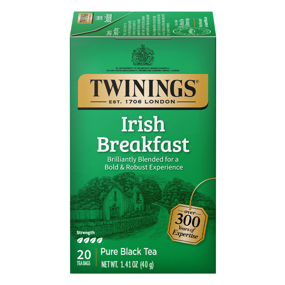 Wholesale Twinings Irish Breakfast Tea 20 Ct Box- Bulk
