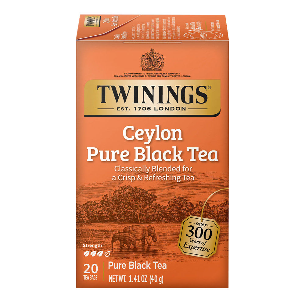 Wholesale Twinings Ceylon Orange Pekoe Tea 20 Ct Box- Bulk