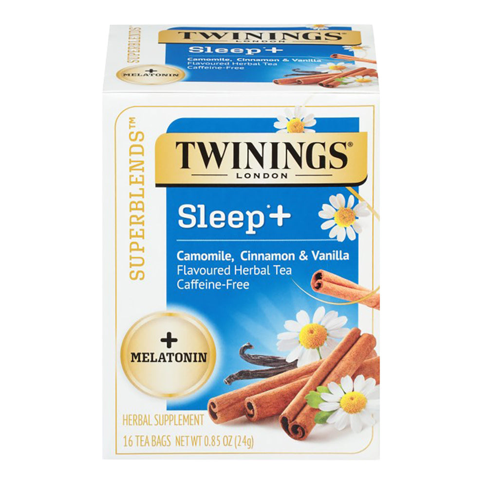 Wholesale Twinings Superblends Sleep+ Melatonin Tea Box- Bulk