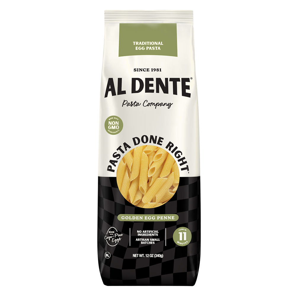 Wholesale Al Dente - Golden Egg - Penne - 12Oz- Bulk