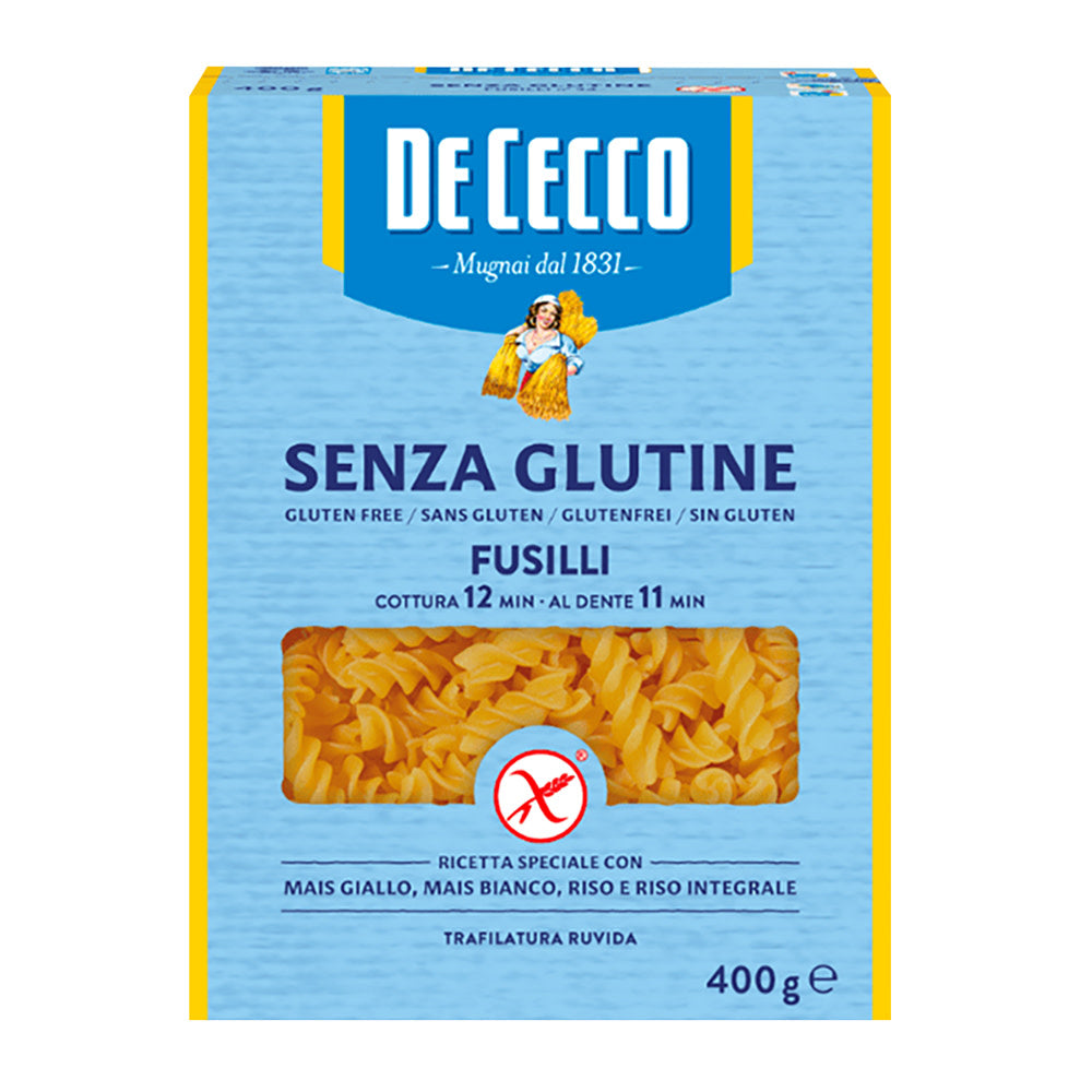 Wholesale Dececco Gluten Free Fusilli 12 Oz Box- Bulk