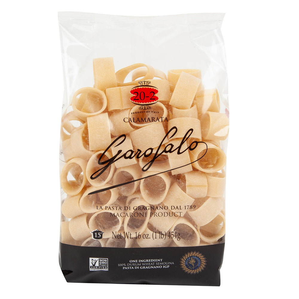 Wholesale Garofalo Calamarata Pasta 16 Oz Bag- Bulk