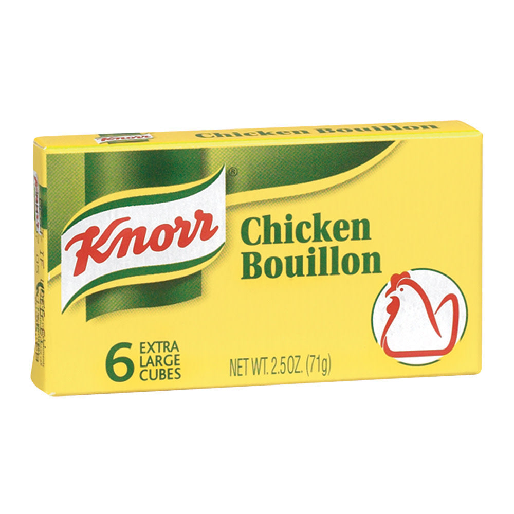 Wholesale Knorr Chicken Bouillon Cube 2.5 Oz Box- Bulk
