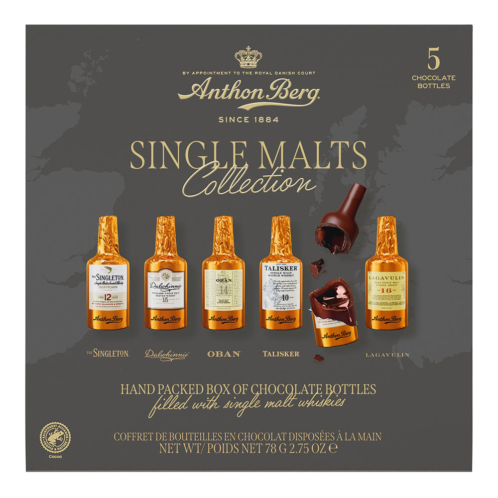 Wholesale Anthon Berg - 5 Pc Chocolate Liq Sngl Malt - 2.75Oz- Bulk