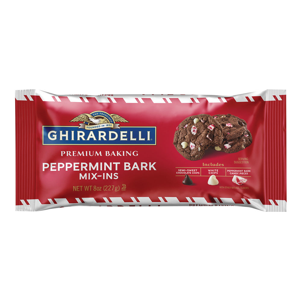 Wholesale Ghirardelli Peppermint Bark Mix-Ins 8 Oz Bag- Bulk