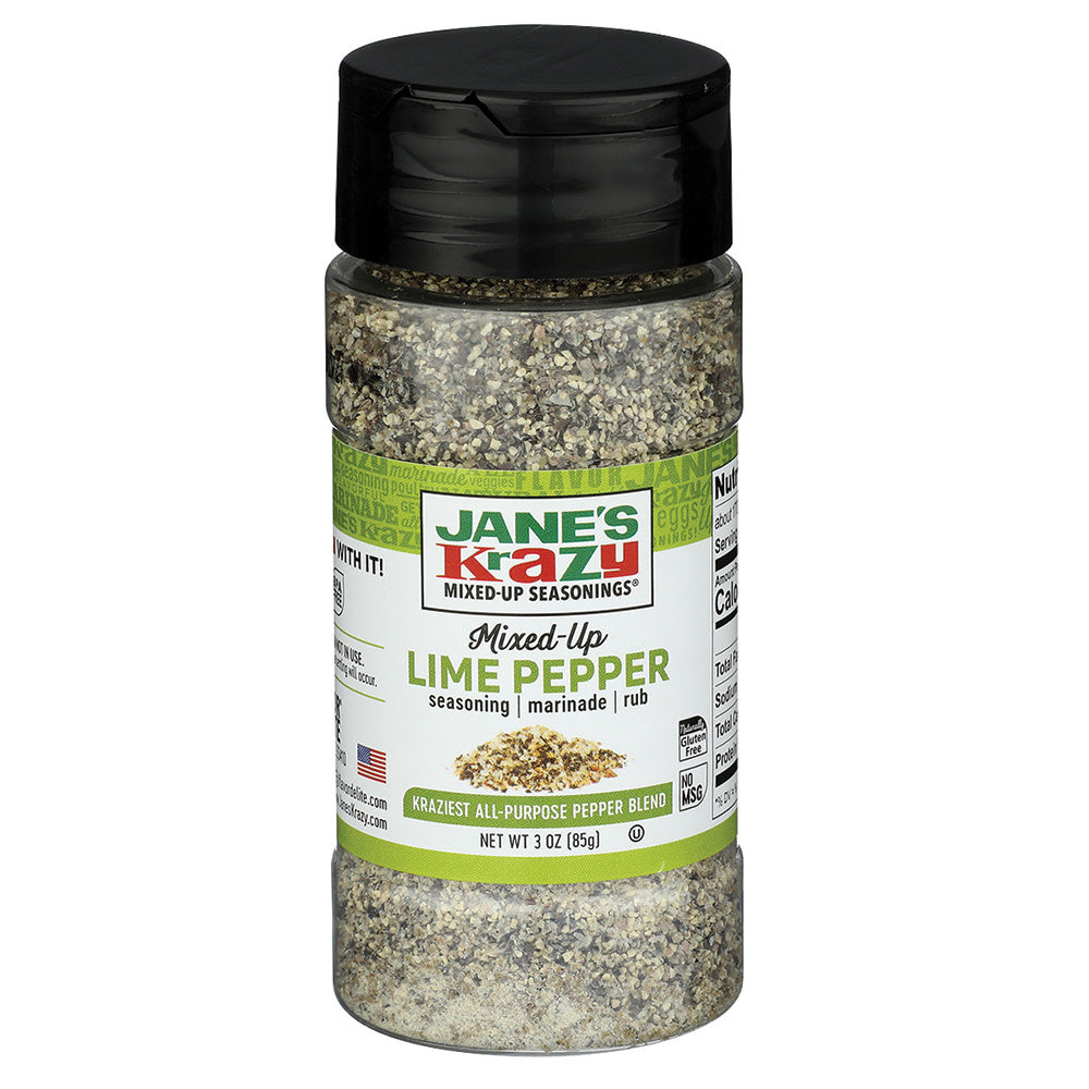 Wholesale Jane'S Krazy Mixed Up Sweet Lime Pepper 2.5 Oz Shaker- Bulk